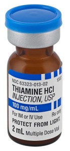 iv thiamine b1, low cost lifesaver